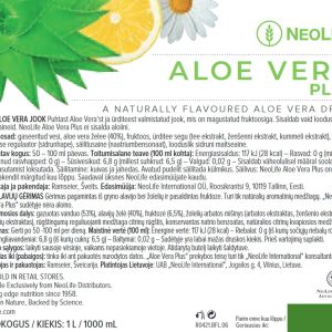 Alavijų gėrimas „Aloe Vera Plus“
