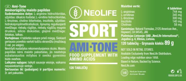 Aminorūgštys „Ami-Tone“