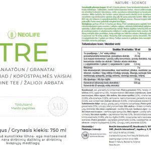 „Tre“ - maisto papildas, maistinių medžiagų ekstraktas. (750 ml)