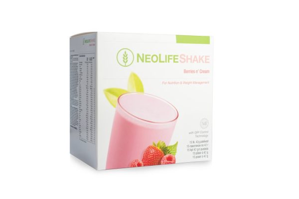 Baltyminis gėrimas „NeoLifeShake“ - uogų ir grietinėlės skonio maisto pakaitalas